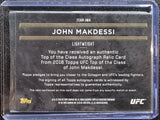 John Makdessi - 2016 Topps UFC Top of the Class Autograph Relic #TCAR-JMA