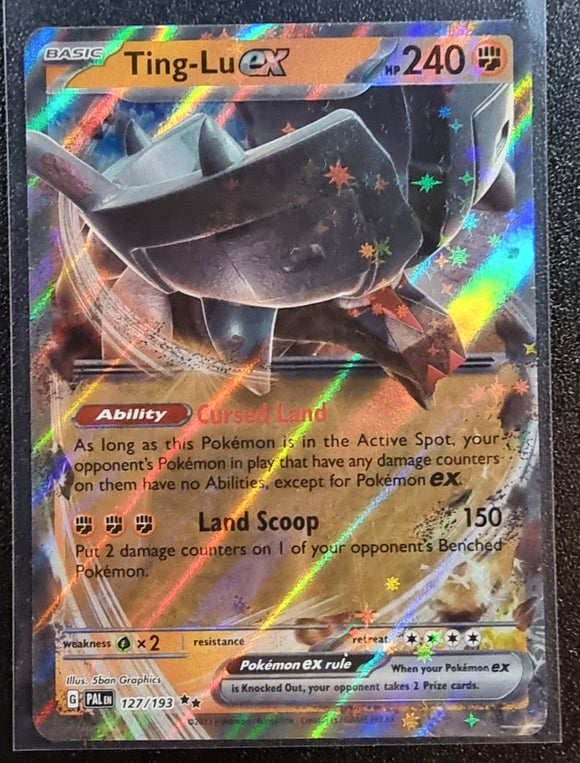 Ting-Lu EX - Pokemon Paldea Evolved Holo Foil Ultra Double Rare #127/193