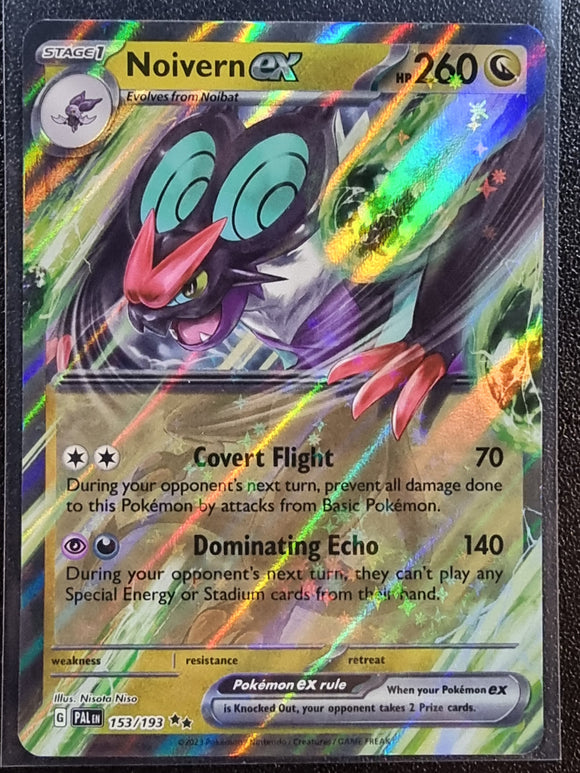 Noivern EX - Pokemon Paldea Evolved Holo Foil Ultra Double Rare #153/193