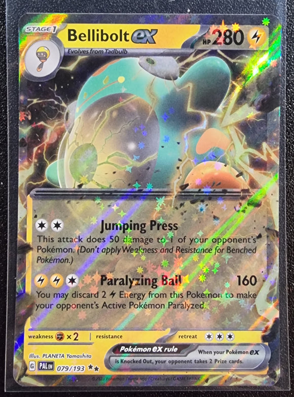 Bellibolt EX - Pokemon Paldea Evolved Holo Foil Ultra Double Rare #079/193