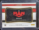 Reggie - 2022 Panini Select WWE Wrestling Ringside Action Signatures #RA-RGE