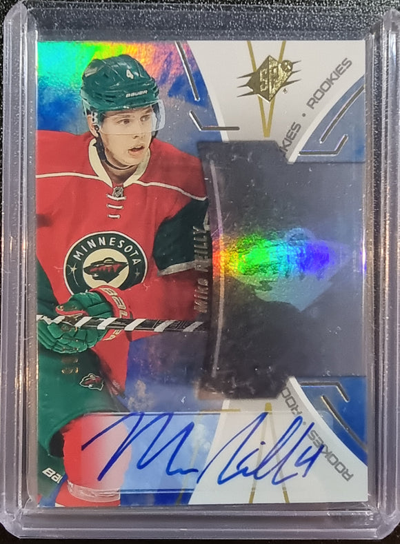 Mike Reilly RC #/165 - 2016-17 Upper Deck SPX Hockey Rookies Autograph #R-MR