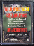 Ian Abercrombie as "British Dignitary" - 1999 Fleer Skybox The Wild Wild West Autograph