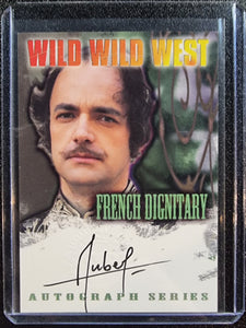 Christian Aubert as "French Dignitary" - 1999 Fleer Skybox The Wild Wild West Autograph