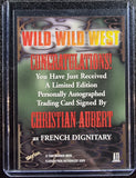 Christian Aubert as "French Dignitary" - 1999 Fleer Skybox The Wild Wild West Autograph
