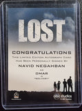 Navit Negahban as "Omar" - 2010 Rittenhouse LOST Archives Autograph