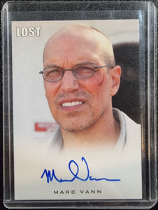Marc Vann as "Ray" - 2010 Rittenhouse LOST Archives Autograph