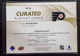 Cam Atkinson #/199 - 2022-23 Upper Deck SP Authentic NHL Hockey Curated Signatures