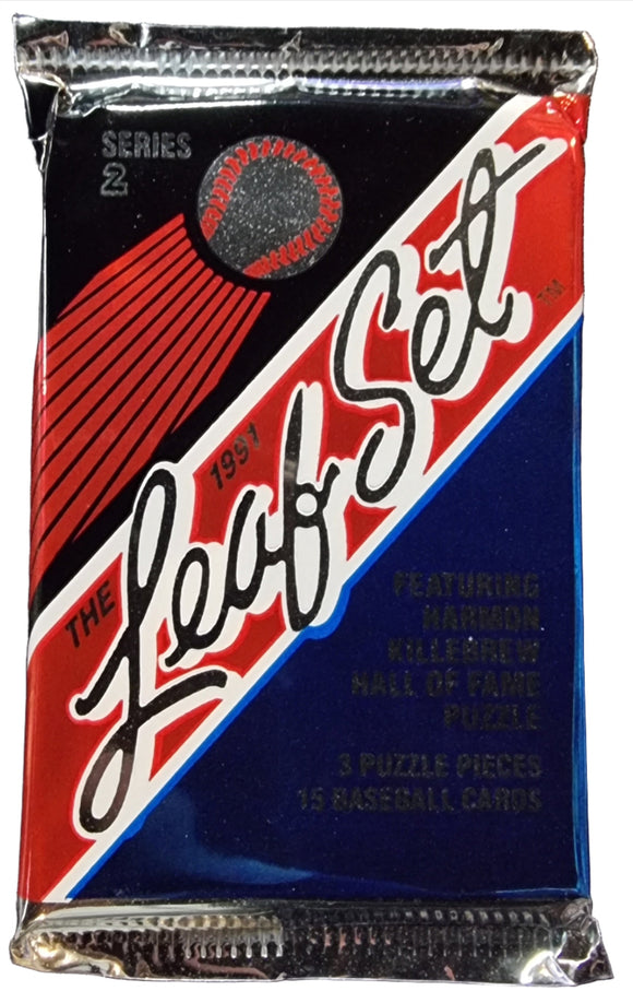 1991 Leaf Series 2 MLB Baseball cards - Retail Wax Pack