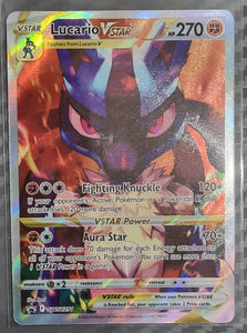 Lucario VSTAR - Pokemon Sword & Shield Black Star Promo #SWSH291