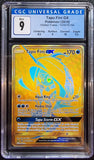 Tapu Fini GX - Pokemon Hidden Fates GOLD FA SHINY Secret Rare #SV92/SV94 - CGC 9