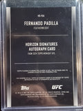 Fernando Padilla RC - 2024 Topps Midnight UFC - Horizon Signatures Autograph #HS-FDA