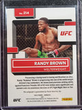 Randy Brown RC - 2023 Panini Donruss UFC Rated Rookie Autograph #214