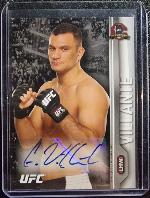 Gian Villante - 2015 Topps UFC Champions Fighter Autograph #FA-GV