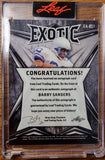 Barry Sanders #/6 - 2022 Leaf Exotic PARROT PARALLEL Autograph #EA-BS1