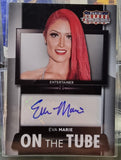 Eva Marie - 2015 Panini Americana On The Tube Autograph #MS-EVA WWE Divas
