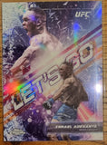 Israel Adesanya - 2024 Topps Chrome UFC Let's Go CASE HIT SSP #LGO-5