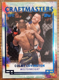 Colby Covington #/50 - 2024 Topps Knockout UFC Craftmasters BLUE #CRM-13