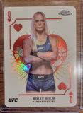 Holly Holm - 2024 Topps Chrome Kings & Queens CASE HIT SSP #KAQ-12