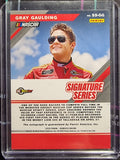Gray Gaulding #/250 - 2020 Panini Donruss Racing NASCAR Signature Series RED #SS-GG