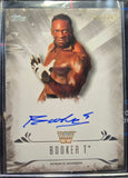 Booker T #/299 - 2016 Topps WWE Undisputed Superstar Autograph OCA #UA-BT