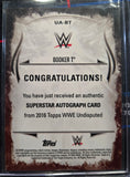 Booker T #/299 - 2016 Topps WWE Undisputed Superstar Autograph OCA #UA-BT