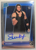 Shanky - 2022 Panini Chronicles WWE Donruss Optic Rated Rookie Autograph #RR-SHY