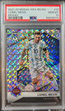 Lionel Messi - 2021-22 Panini Mosaic FIFA Road to the World Cup SILVER - PSA 10 GEM MT