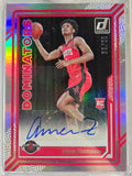Amen Thompson RC #/99 - 2023-24 Panini Donruss NBA Dominators Autograph #RD-ATH