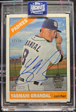 Yasmani Grandal #/30 - 2020 Topps Archives MLB Signature Series 2015 Heritage #184