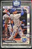 Whit Merrifield #/99 - 2020 Topps Archives MLB Signature Series 2019 Bowman #45