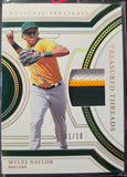 Myles Naylor #/10 - 2024 Panini National Treasures Baseball Treasured Threads GOLD #TT-MN