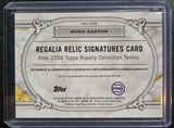 Hugo Gaston #/25 - 2024 Topps Royalty Collection Tennis Regalia Relic Signature BLUE #RRS-HGN