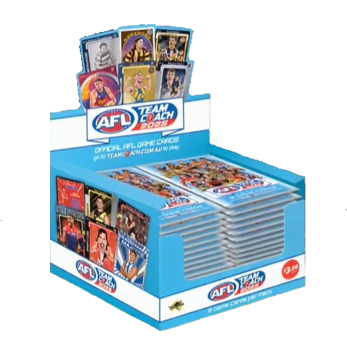 2025 TeamCoach AFL footy cards - Retail Box (36ct)