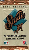 1992 Leaf Studio MLB Baseball cards - Retail Pack