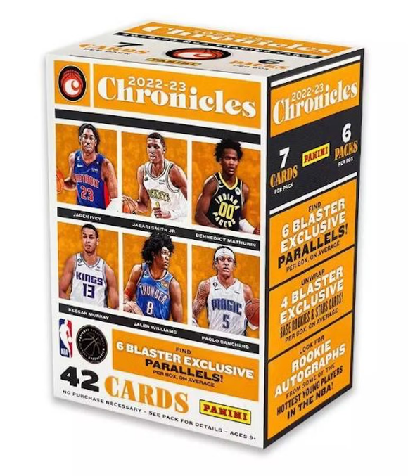 2022-23 Panini Chronicles NBA Basketball - Blaster Box