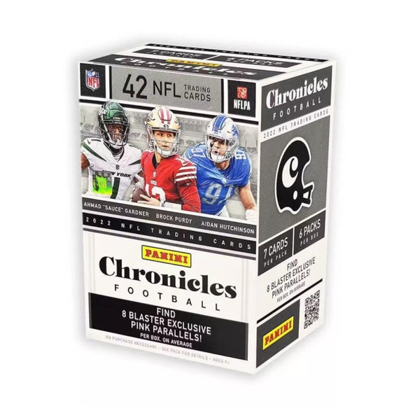 2022 Panini Chronicles NFL Football cards - Blaster Box