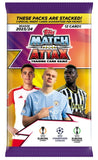 2023-24 Topps Match Attax UEFA Champion's League UCL Soccer Trading Cards - Booster Pack