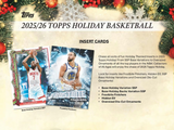 2025-26 Topps Holiday NBA Basketball cards - Mega Box