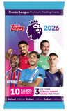 2026 Topps Premier League EPL Soccer Cards - Retail Pack