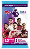 2026 Topps Premier League EPL Soccer Cards - Retail Pack