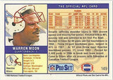 1989 NFL Pro Set Series 1 NFL Football - Retail Pack