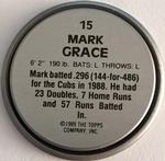 1989 Topps MLB Baseball Coins - Retail Wax Pack