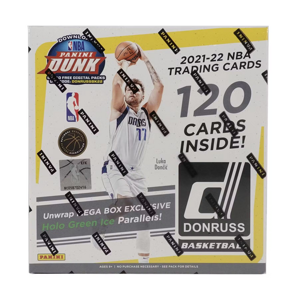 2021-22 Panini Donruss NBA Basketball - Mega Box