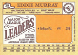 1987 Topps Major League Leaders MINI cards - Retail Wax Pack
