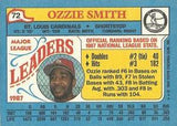 1988 Topps Major League Leaders MINI cards - Retail Wax Pack