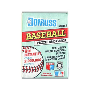 1991 Donruss Series 2 MLB Baseball - Retail Pack