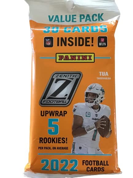 2022 Panini Zenith NFL Football - Cello/Fat/Value Pack
