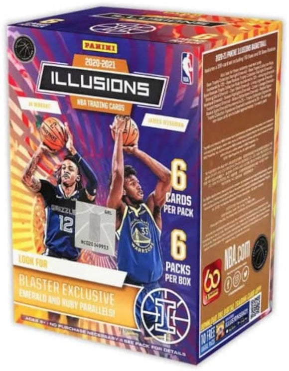 2020-21 Panini Illusions NBA Basketball cards - Blaster Box