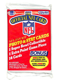 1989 NFL Pro Set Series 1 NFL Football - Retail Pack